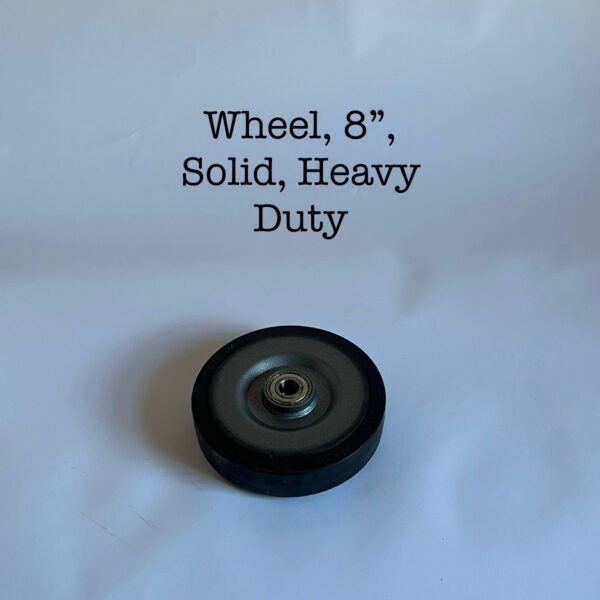 WHEEL, 8'', SOLID, HEAVY DUTY - Multi Sweep