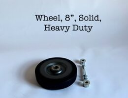 WHEEL KIT, 8'',inc BUSHINGS,HEAVY DUTY